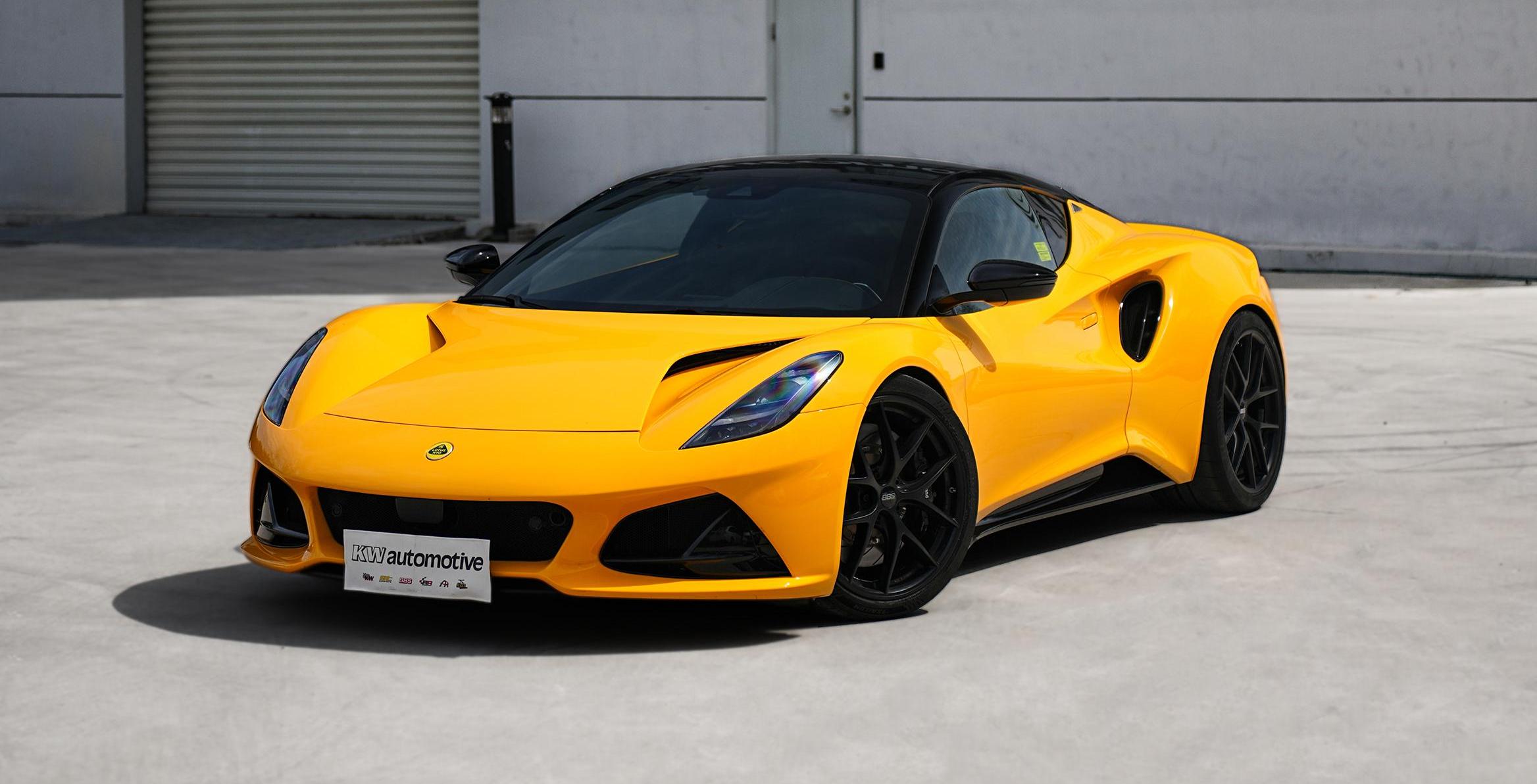 Lotus Emira街用赛道两不误——KW V5+BBS CI-R