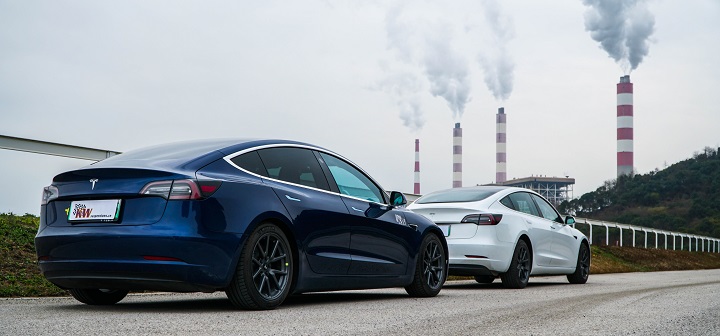 【KW实测视频】特斯拉Model 3后驱版 原厂避震与KW V3对比视频