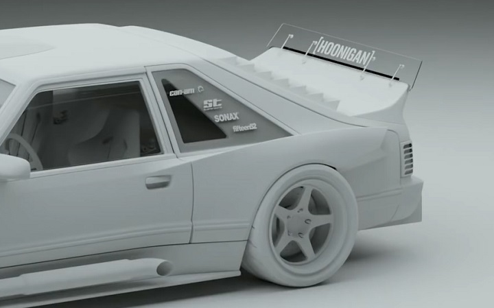 Ken Block砖叔的全新漂移车——四驱野马Hoonifox！